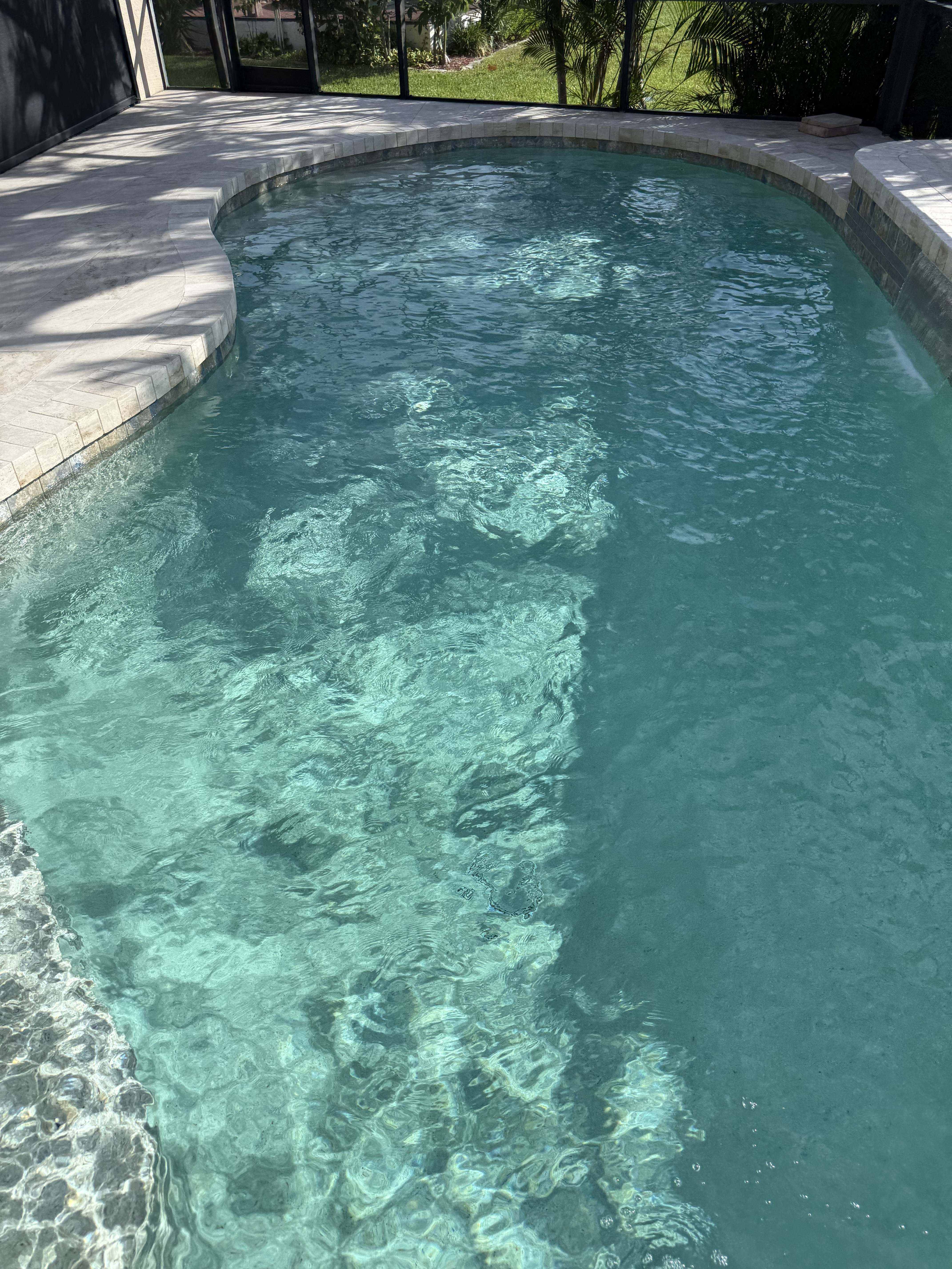 Pool Servant technician servicing pool